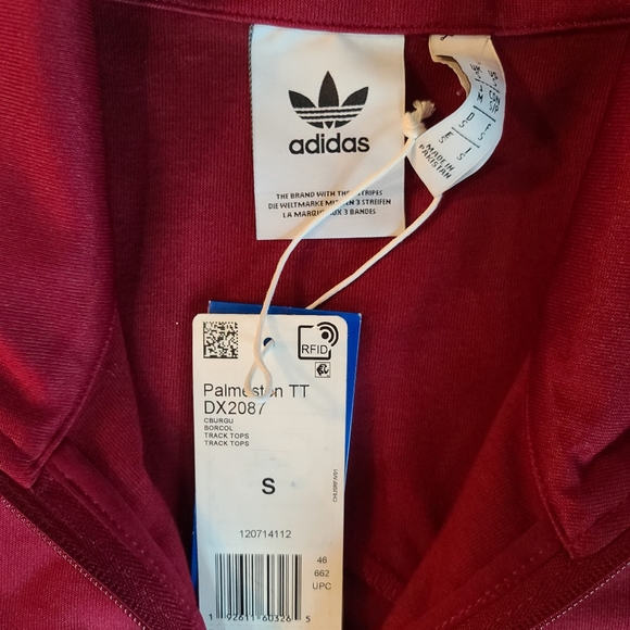 adidas Iconics Track Jacket DX2087 sz S NWT - Picture 4 of 5